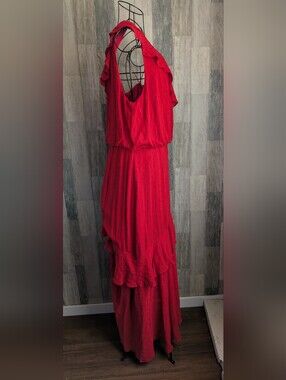 Wayf One Shoulder Maxi Dress